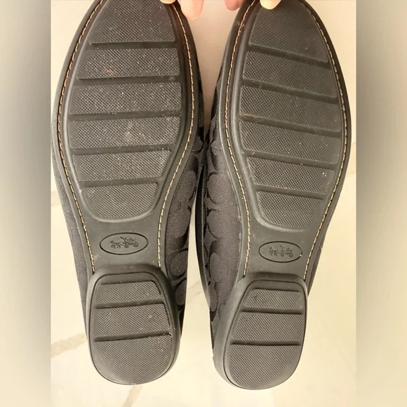 Coach Black Loafers-Size 11 - Picture 7 of 10